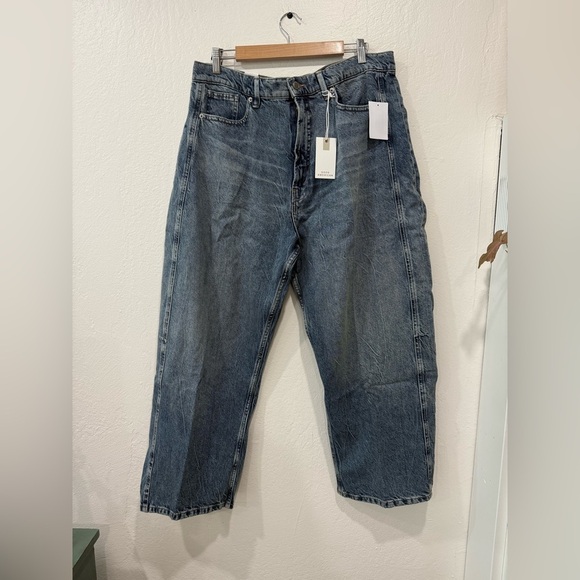 Good American Good Extreme Barrel Jeans in size 32 or 14 - Picture 5 of 10